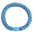 elastique blue silver glitter