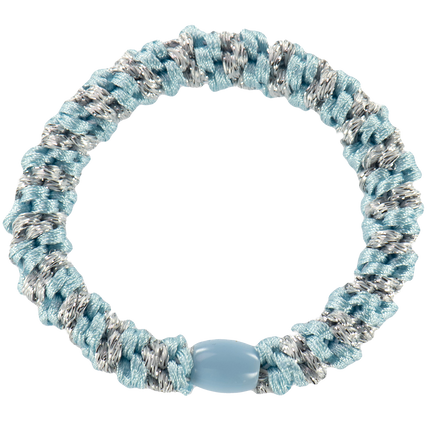 elastique elastique Light Blue Silver Stripe