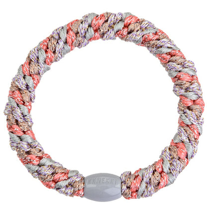 elastique mix coral glitter
