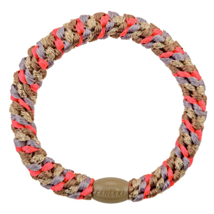 elastique mix nougat neon pink