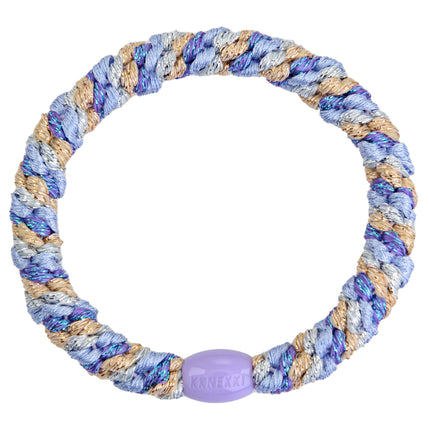 elastique mix purple silver gold