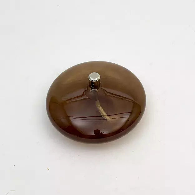 Lampe à huile Ellipse bronze M