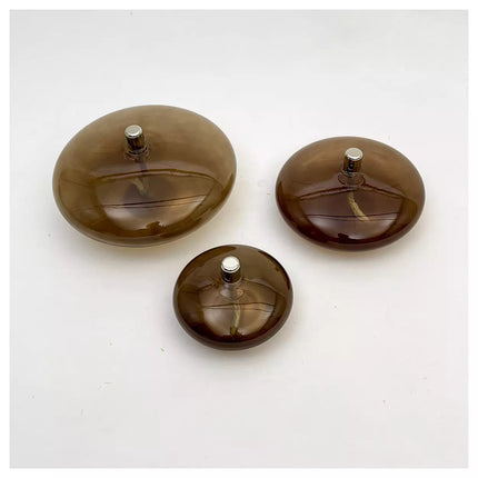 Lampe à huile Ellipse bronze