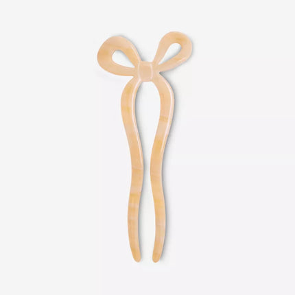 epingle à cheveux noeud boogs ivory