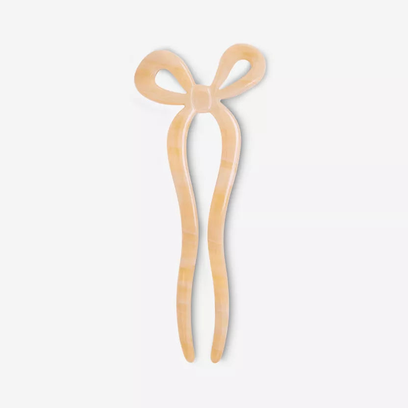 epingle à cheveux noeud boogs ivory