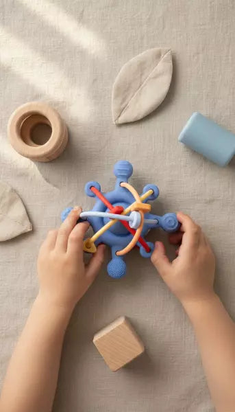 Étoile silicone sensorielle