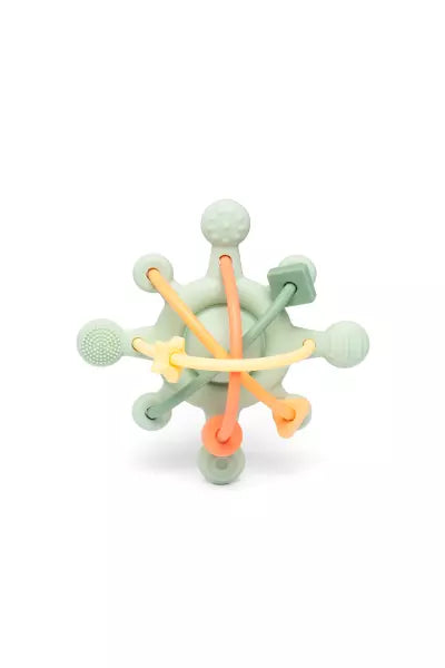 Étoile silicone sensorielle vert