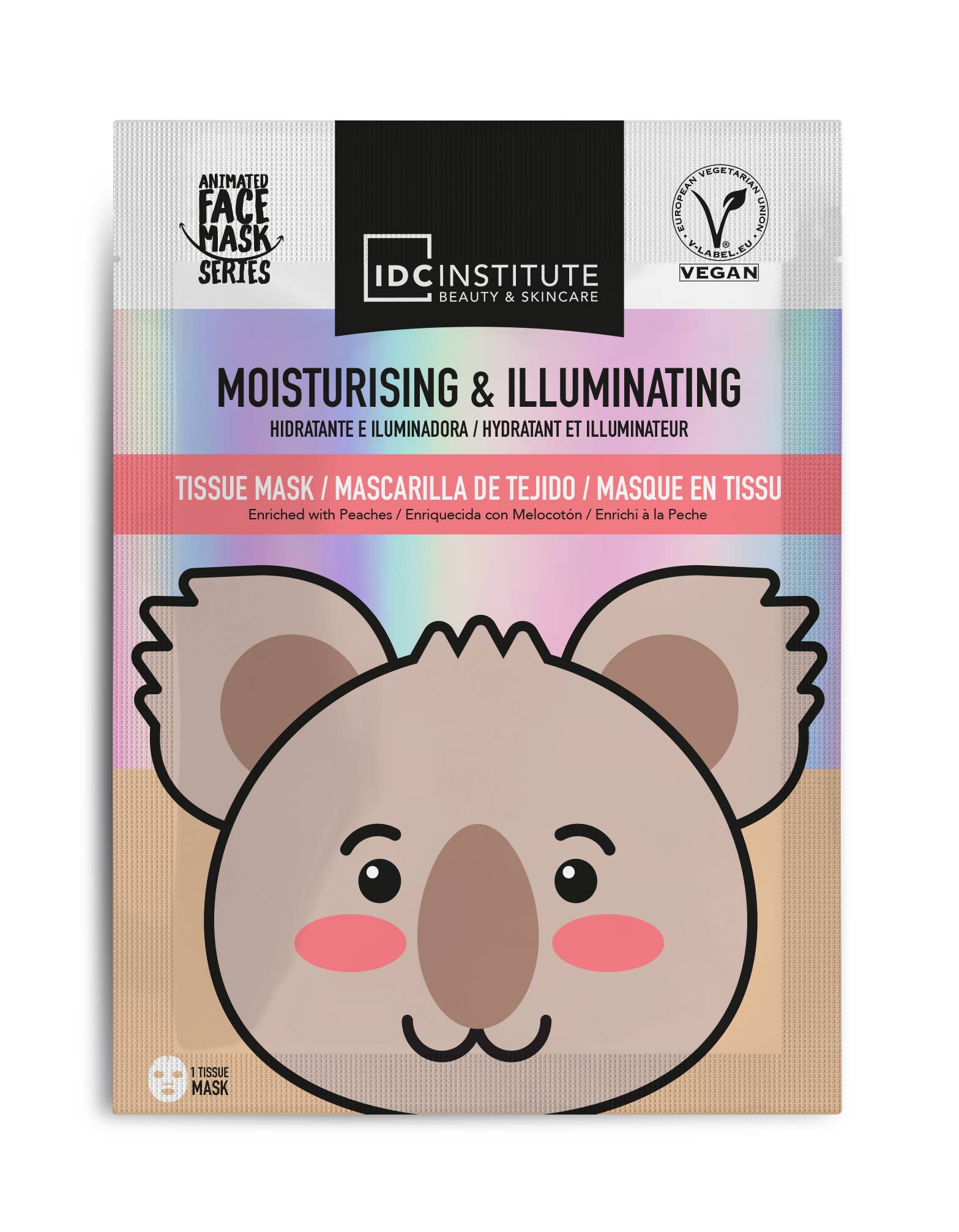 Masque tissu végan enfant - IDC INSTITUTE