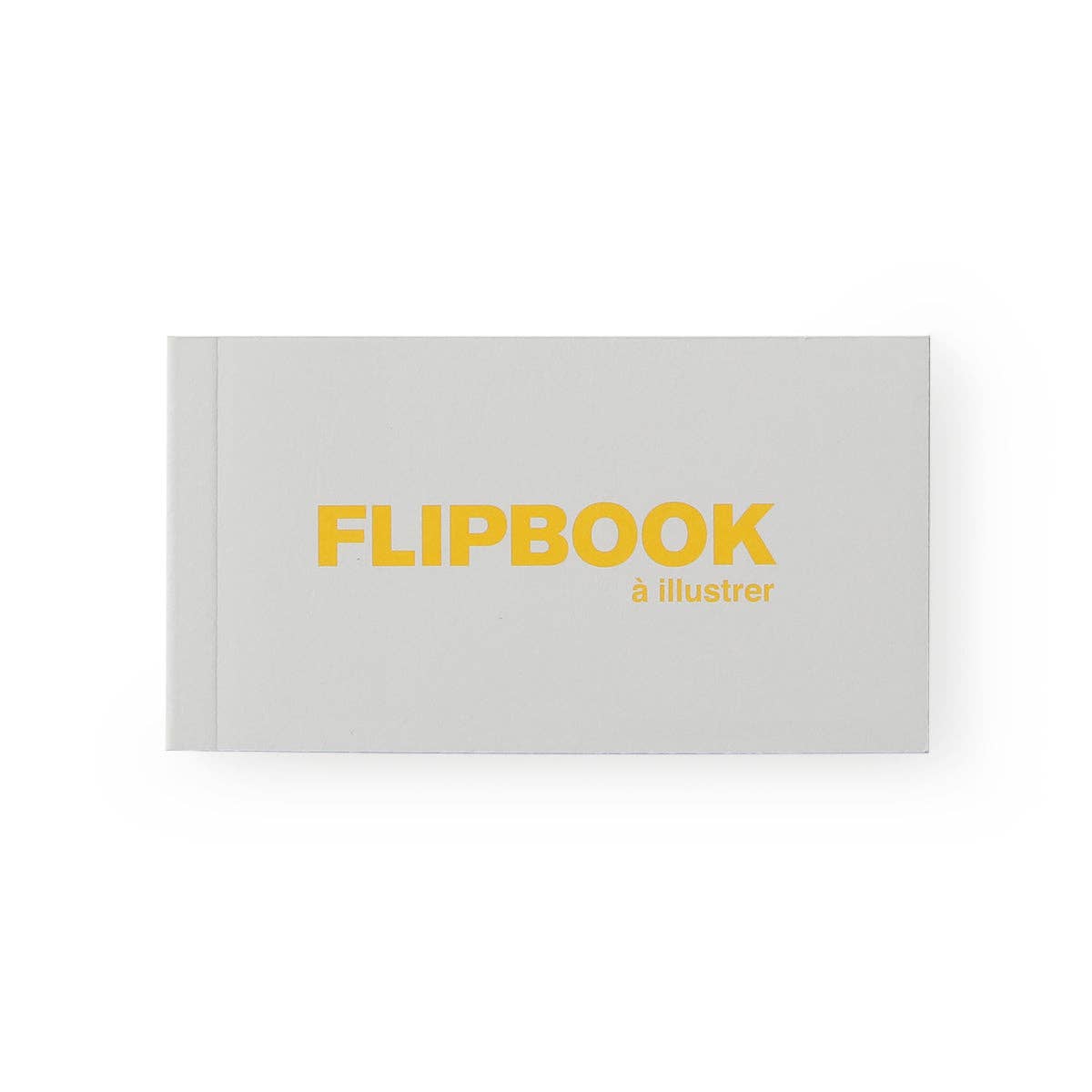 Flipbook à illustrer - jaune