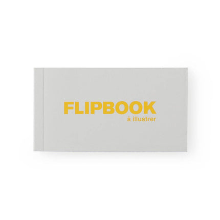Flipbook à illustrer - jaune