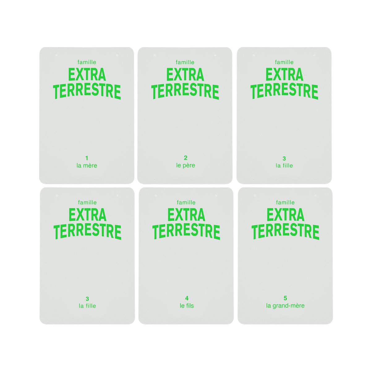 7 familles - jeu de cartes à illustrer