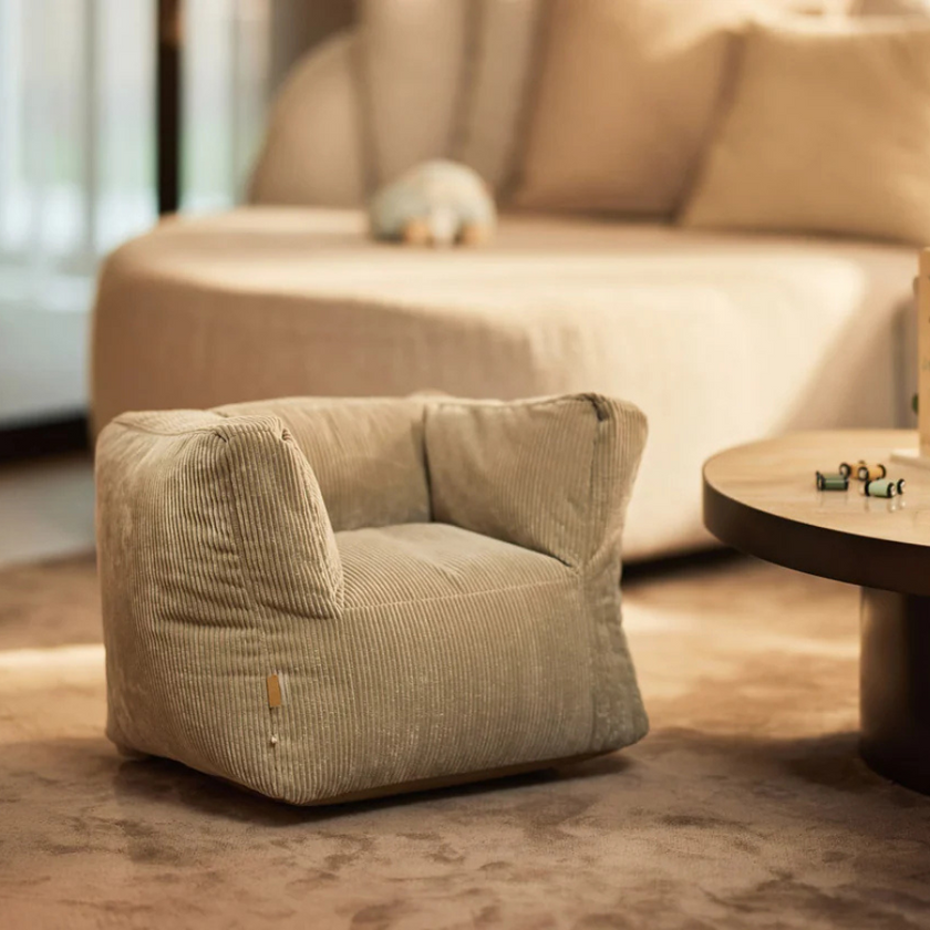 fauteuil enfant olive green