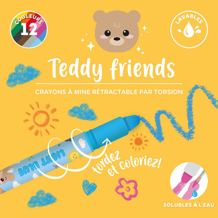 Feutres teddy friends Legami