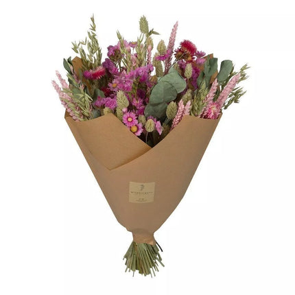 fleur sechees classic bouquet rose