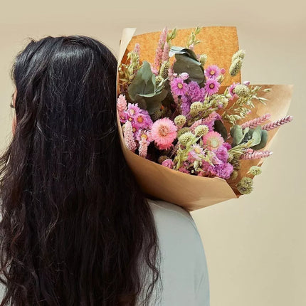 fleur sechees classic bouquet ros