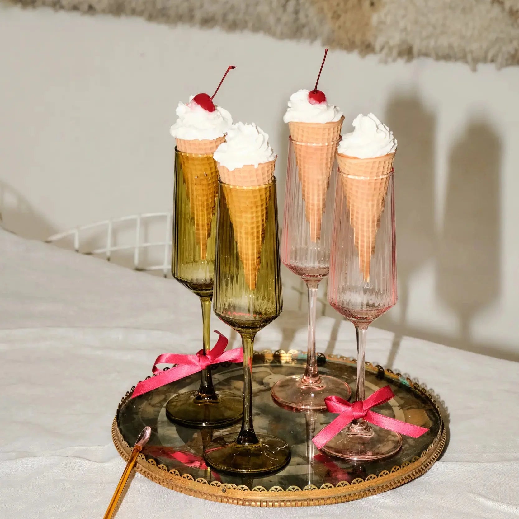 flutes à champagne olive luna Paddy