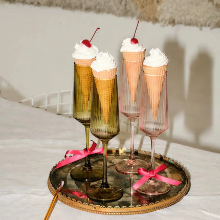 flutes à champagne olive luna Paddy
