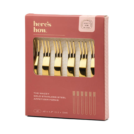 Fourchettes doré