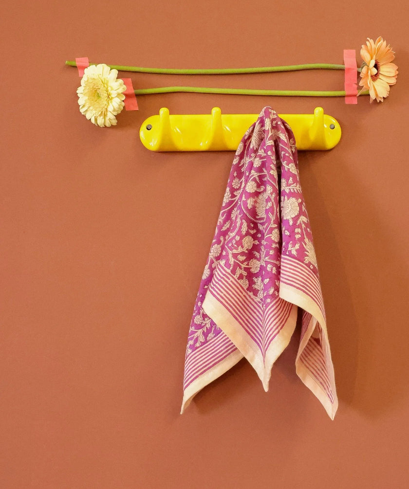 Foulard Anjali bougainvillier Bellemme 
