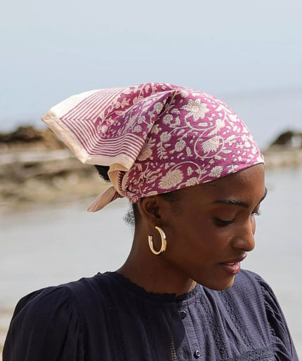 Foulard Anjali bougainvillier Bellemme 