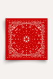 Foulard en laine flame antique white ANTAN