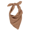 foulard gaze de coton rayures fines