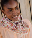 Grand foulard courtney terracotta bellemme