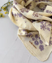 Foulard grand format ginger limonade Bellemme