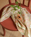 Grand foulard haydee sobet rose pistache Bellemme