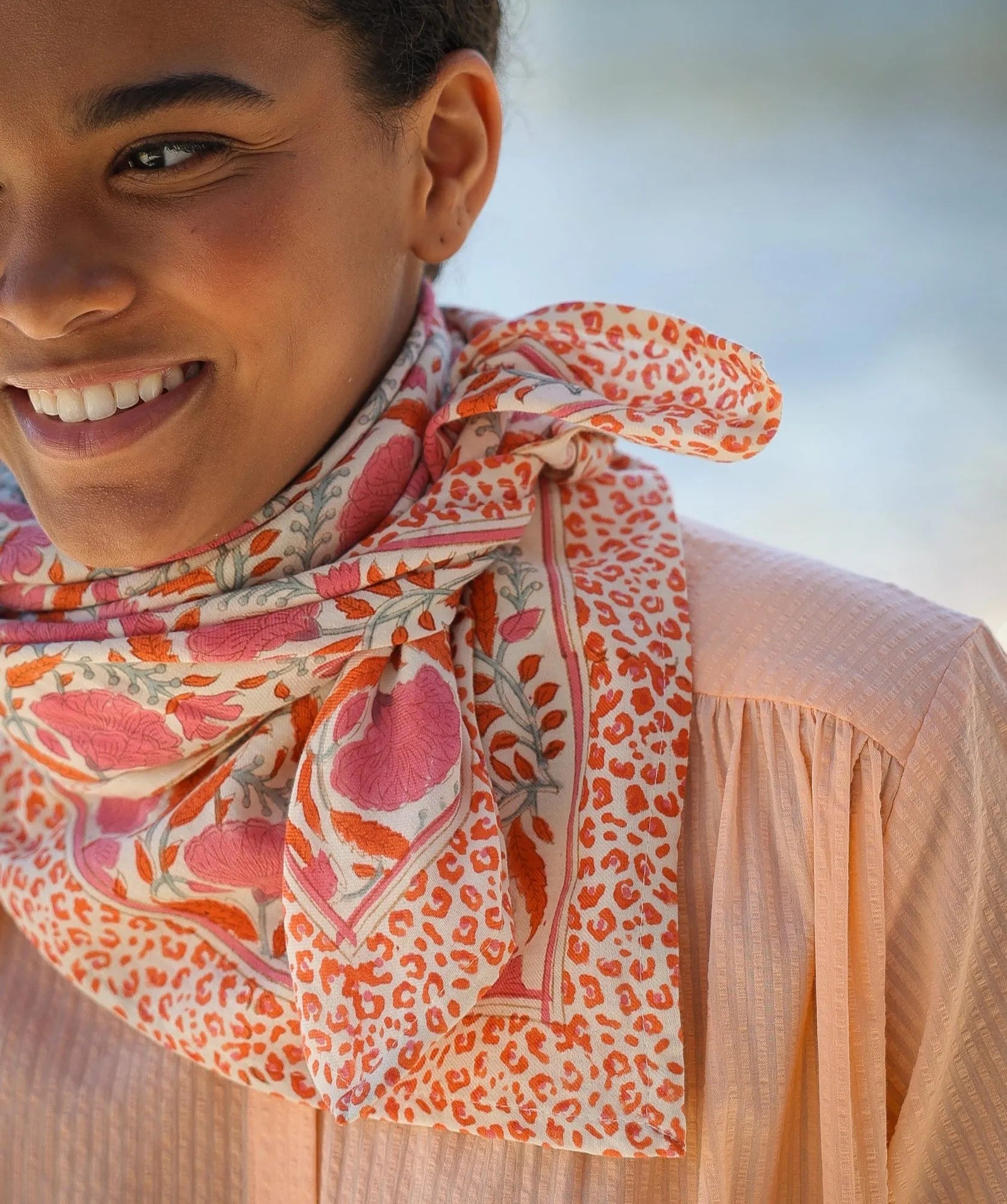 foulard grand format java sorbet bellemme