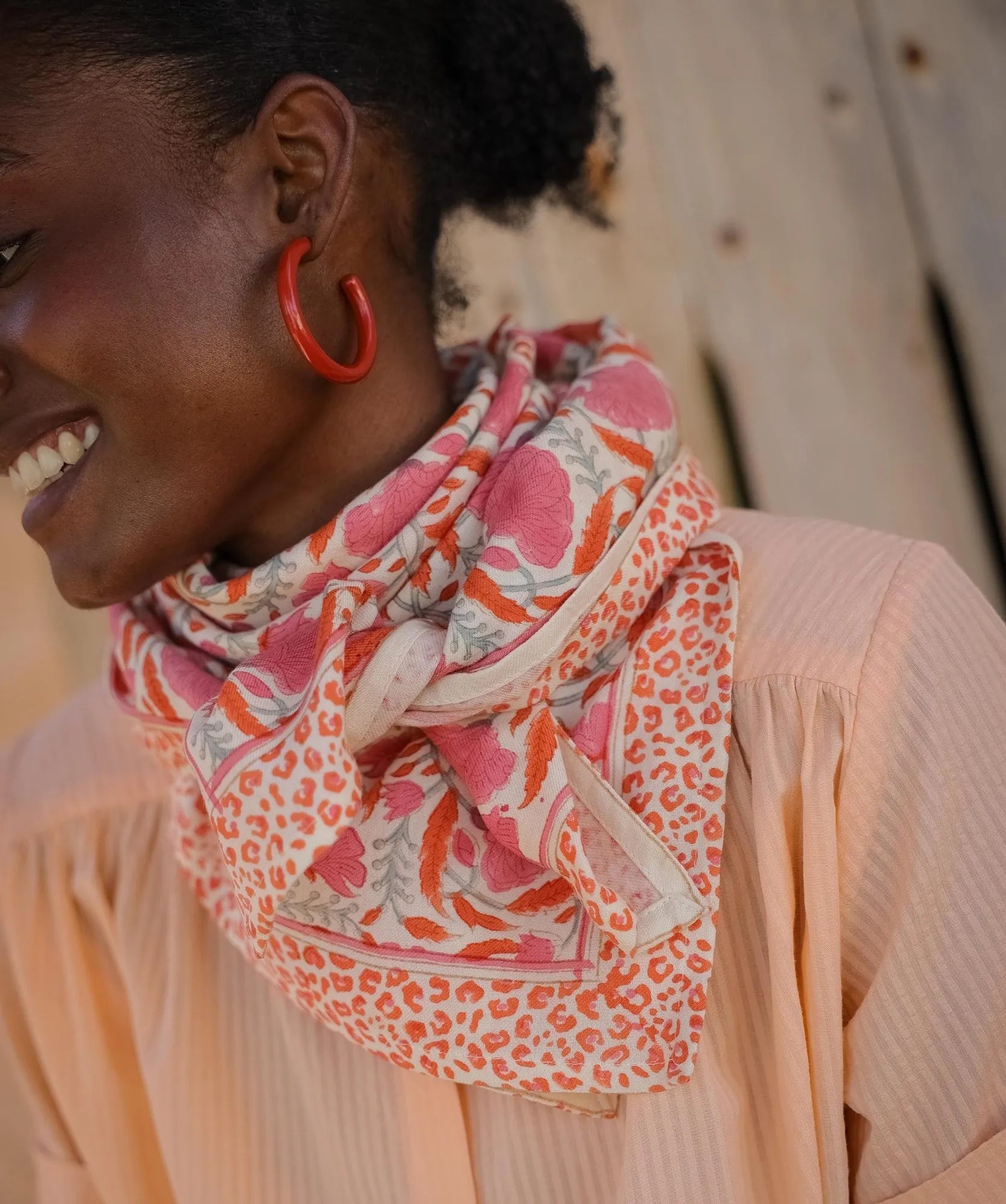 foulard grand format java sorbet bellemme