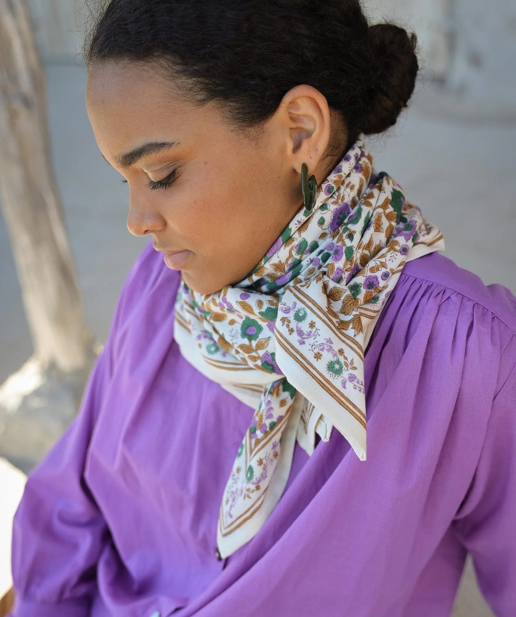 Grand foulard bloom bellemme