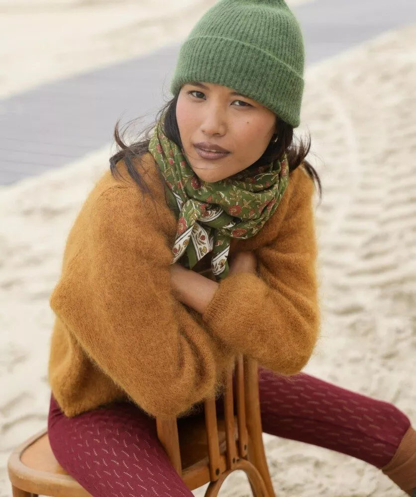 Grand foulard scarlett mousse Bellemme