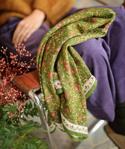 Grand foulard scarlett mousse Bellemme