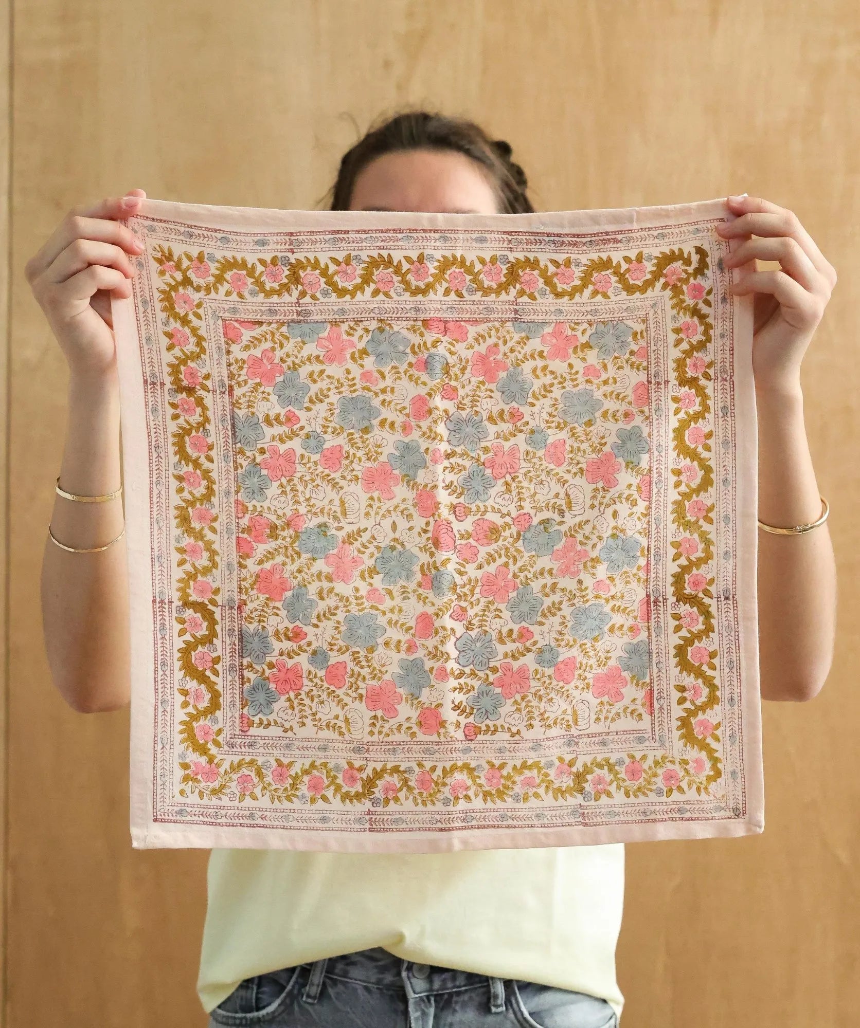 Petit foulard ellis blush Bellemme