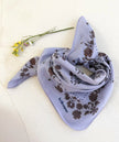 Foulard petit format ginger lavande Bellemme