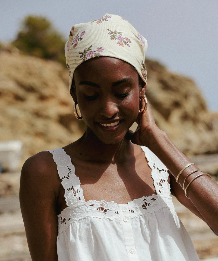 Petit foulard grace jasmin Bellemme