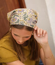 Petit foulard Haydee Sorbet Citron Vert Violette