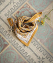Petit foulard Bellemme scarlett Gold 