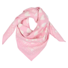 Foulard rose et blanc grand format atelier wagram