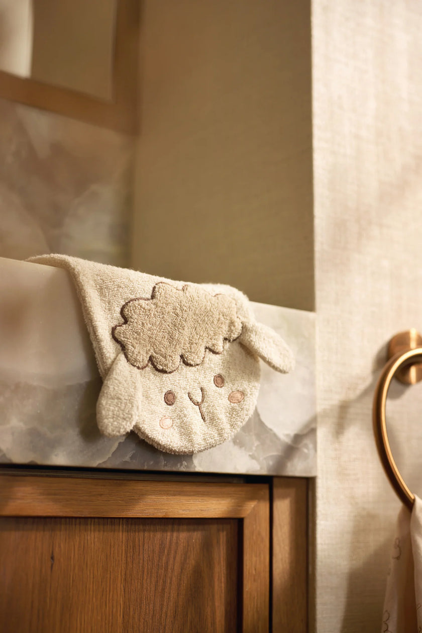 Gant de toilette sheep sonny Jollein