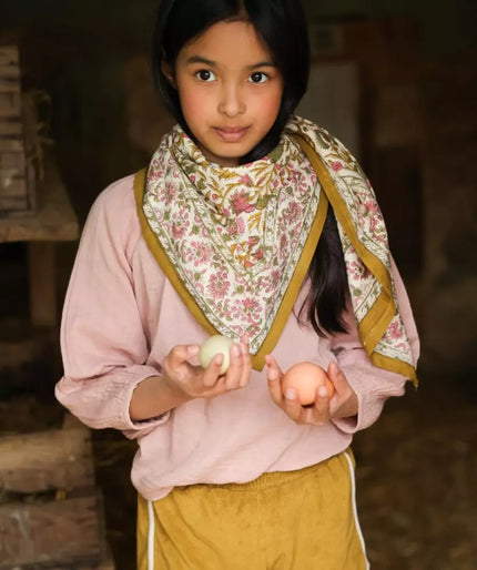 Grand foulard Mina Jaspe 