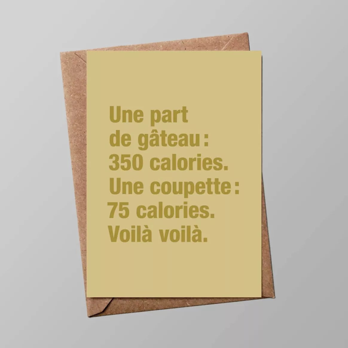 Carte d'anniversaire gâteau ou apéro