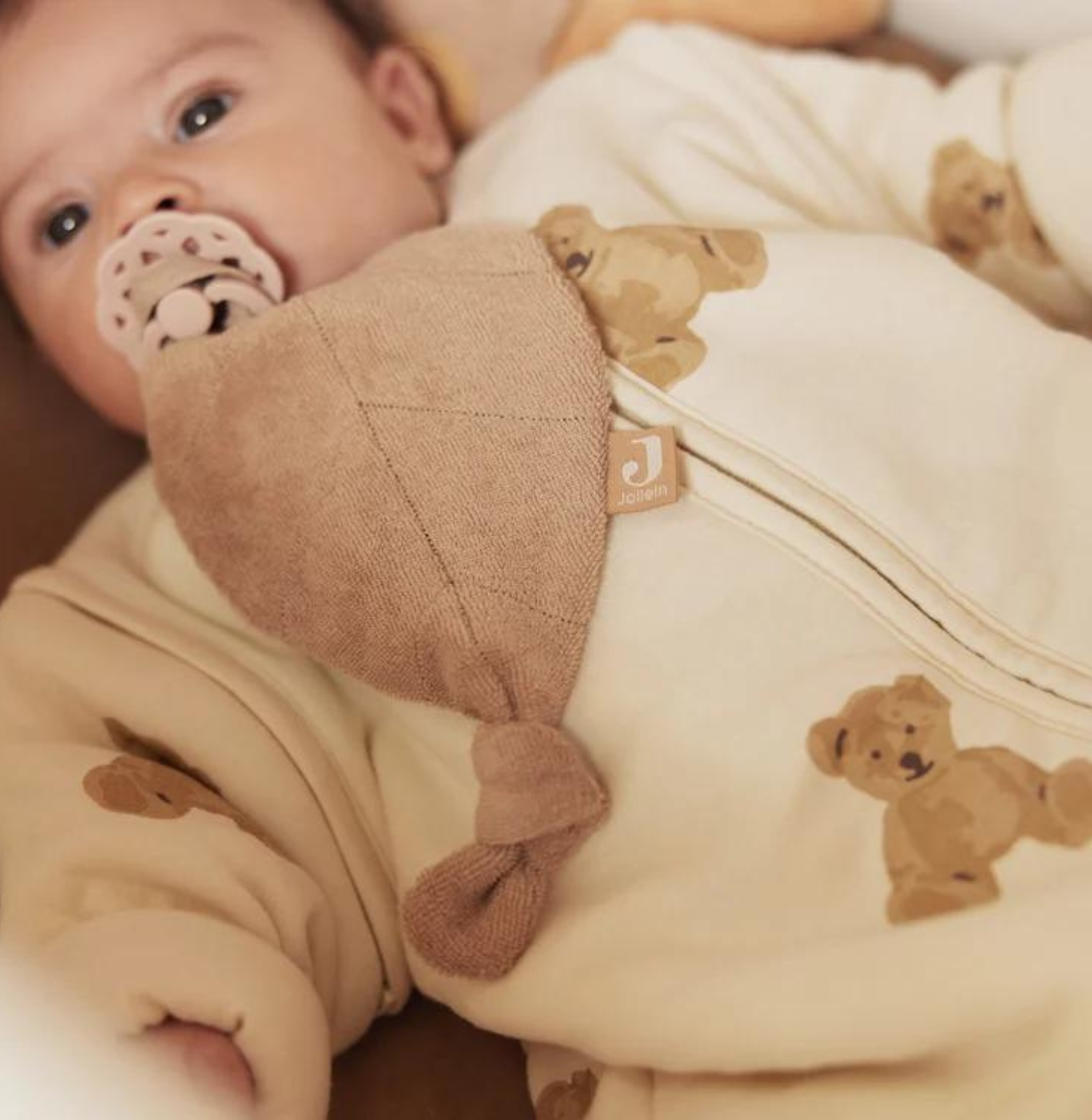 giboyeuse a manches amovibles motif teddy bear