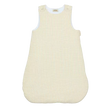 Gigoteuse en gaze de coton petits carreaux ocre