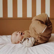 Gigoteuse en gaze de coton rayures fines