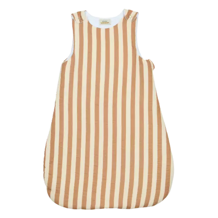Gigoteuse en gaze de coton rayures larges
