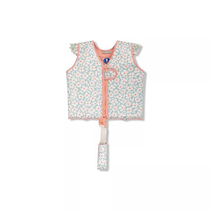 gilet de sauvetage fleur vert