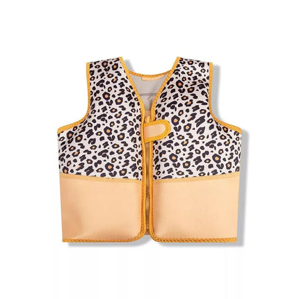 gilet de sauvetage léopard beige