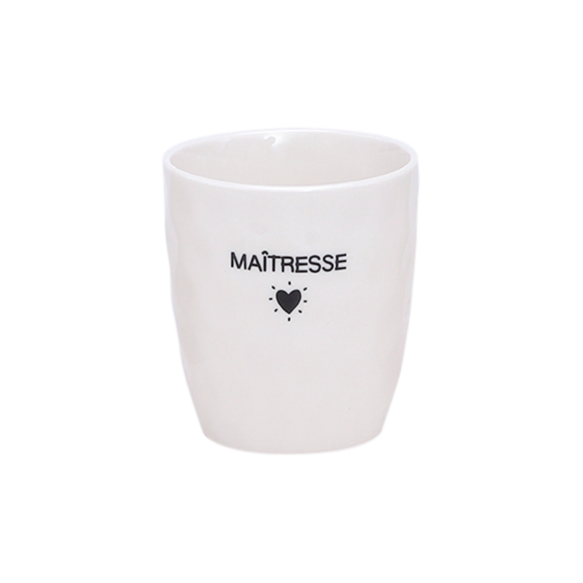 gobelet message maîtresse